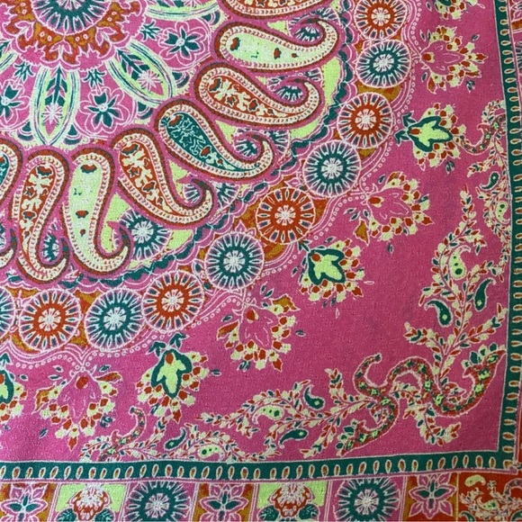 Free People Mandala Tank In Poppy Combo Size Extra Small - Picture 4 of 6